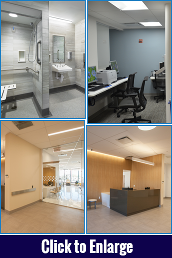 Public Bathroom and Office Space